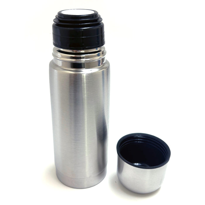 2 Stainless Steel Vacuum Flask Bottle Thermo Hot Cold Tea Coffee Insulated 12oz