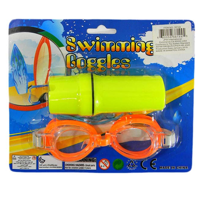 2 Pc Kids Swimming Goggles Swim Glasses Anti Fog Adjustable Straps No Leaking