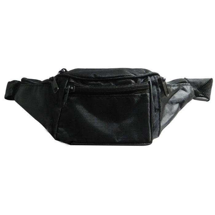 20 Bulk Fanny Waist Pack Purse Travel Pouch Money Passport ID Belt Bag Pockets