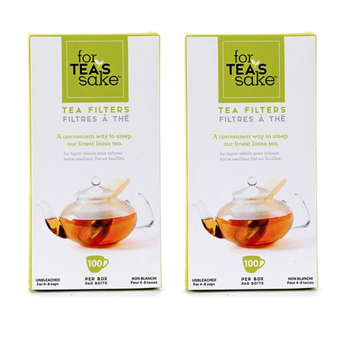 200 Unbleached Tea Filter Bags Disposable Biodegradable for Loose Leaf Sachet