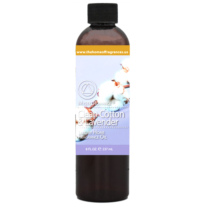 1 Clean Cotton Lavender Scent Fragrance Oil Burner Warmer Air Diffuser Aroma 8oz