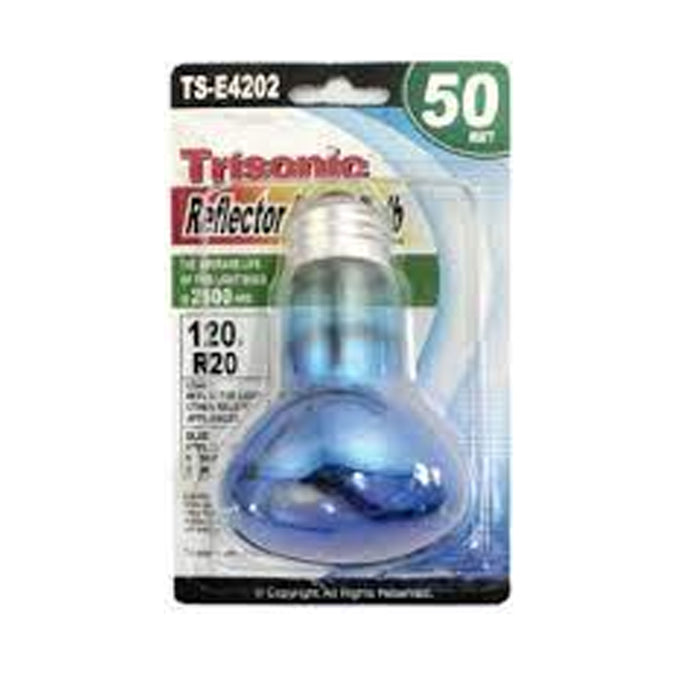6 Pc Reflector Bulbs Blue Frosted Flood Light 50w 120v Replacement Lamp Lighting