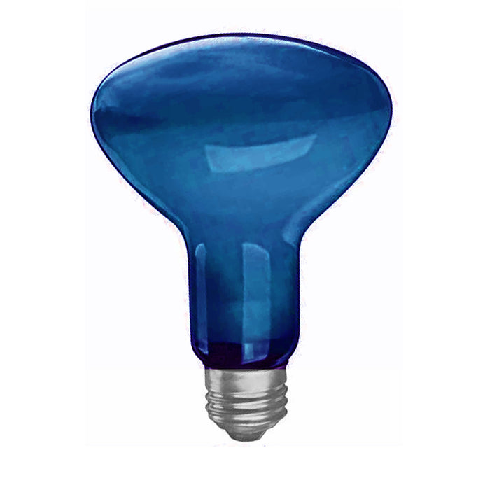 6 Pc Reflector Bulbs Blue Frosted Flood Light 50w 120v Replacement Lamp Lighting