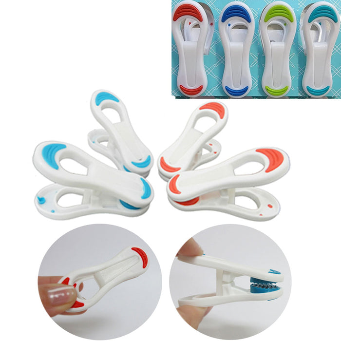 16 Pc Kitchen Clips Chip Snack Storage Sealing Bag Multi Purpose Food Clip Craft