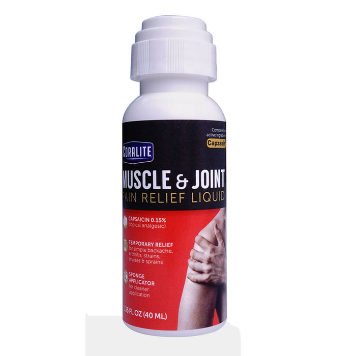 6 Pk Capsaicin Pain Relief Liquid Muscle Joint Topical Analgesic Backache Strain