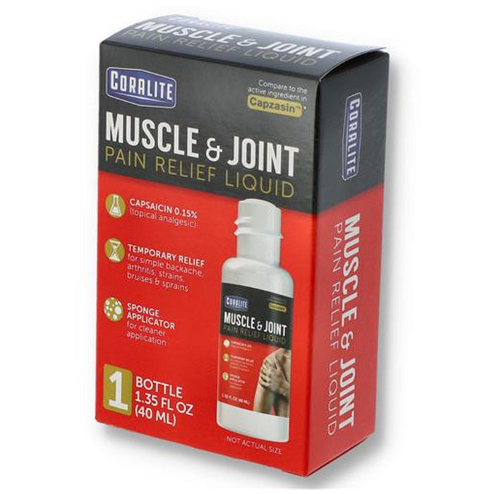 6 Pk Capsaicin Pain Relief Liquid Muscle Joint Topical Analgesic Backache Strain