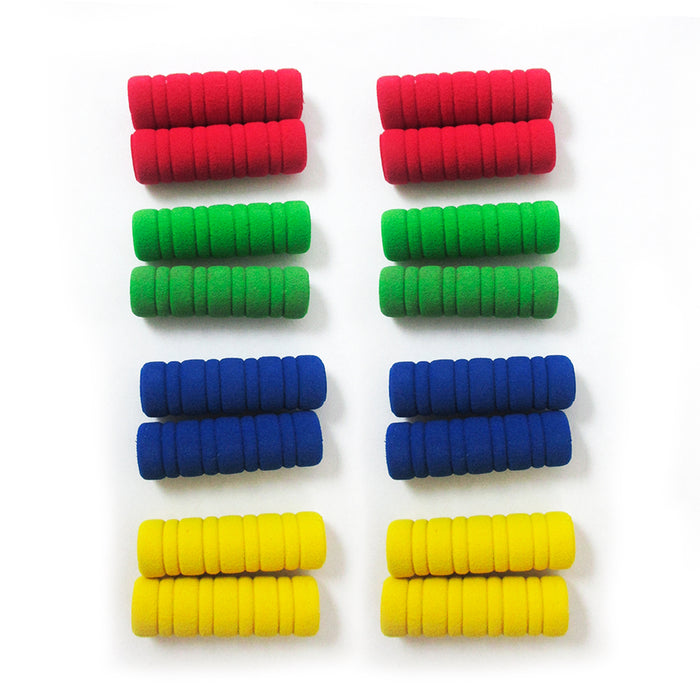 16 Groovy Foam Pencil Grips Pen Comfort Soft Sponge Children School Handwriting
