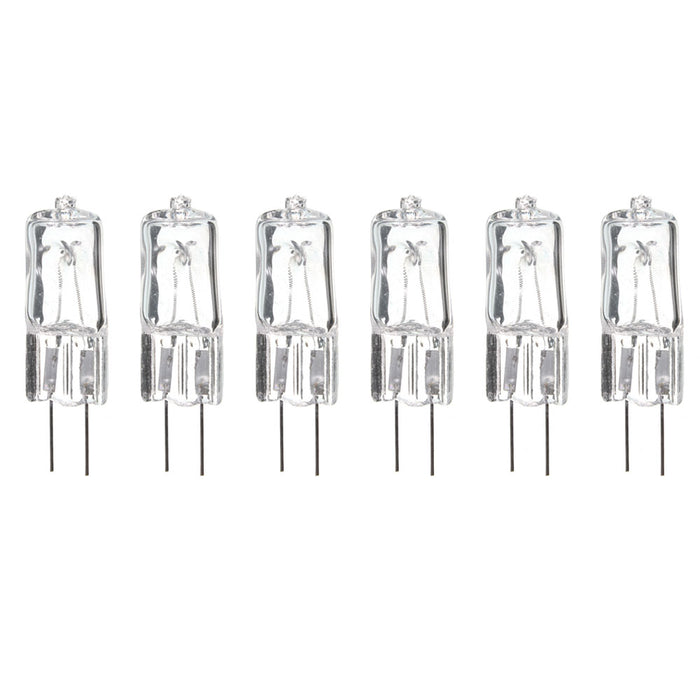 6 Pc Replace Halogen Bulb Electric Fragrance Diffuser Oil Warmer Lamp 120V 35W
