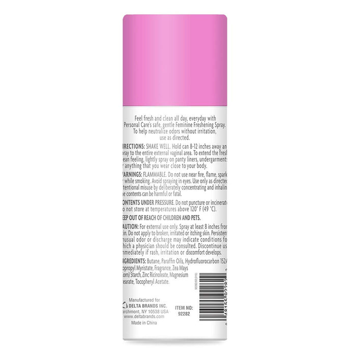 6 Feminine Freshening Deodorizing Spray Island Fresh Scent Women Body Fragrance