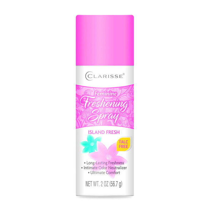 4 Feminine Deodorizing Spray Island Fresh Aroma Freshen Women Body Odor Control