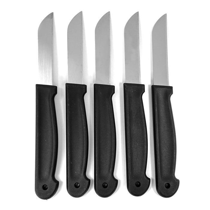 5pc Stainless Steel Sharp Small Kitchen Knives Peeling Fruits Cutting Vegetables