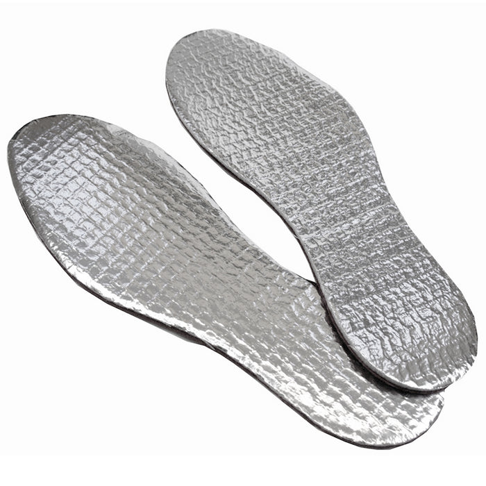 4 Pairs Warm Winter Thermal Shoe Insole Insert Pads Foil Foam Thick Cushion Boot