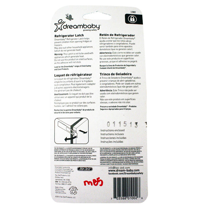 Dreambaby Refrigerator Freezer Appliance Child Safety Latch Lock Baby Proofing !