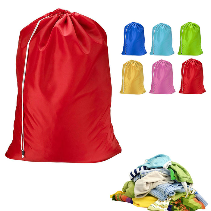 2 Pack Washable Travel Laundry Bag Large Dirty Clothes Bag Basket Travel Hamper