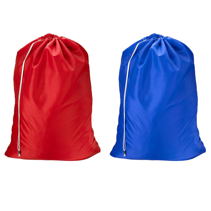 2 Pack Washable Travel Laundry Bag Large Dirty Clothes Bag Basket Travel Hamper