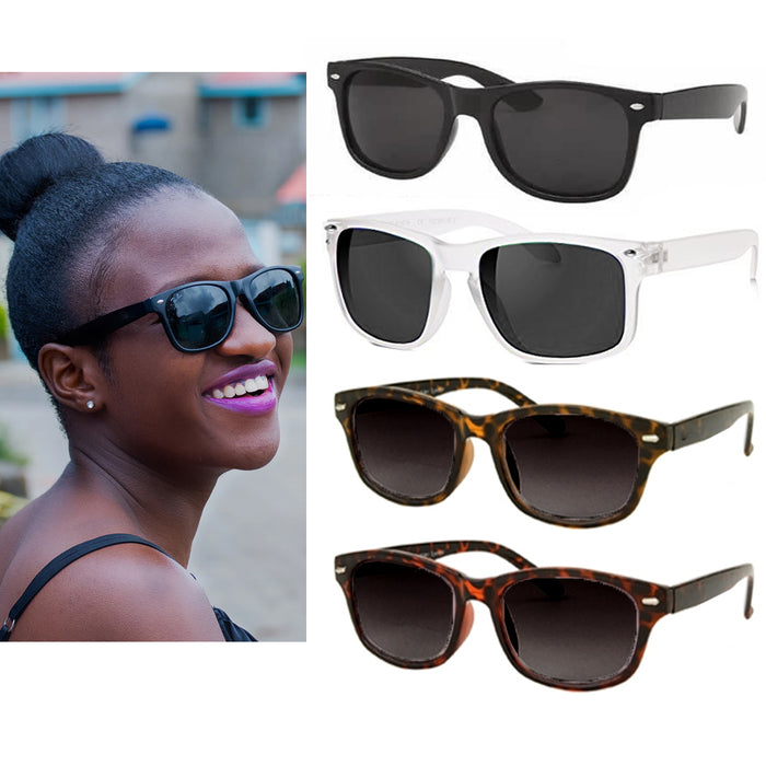2 Retro Square Frame Sunglasses UV400 Eyeglasses Shades Glasses Fashion Eyewear