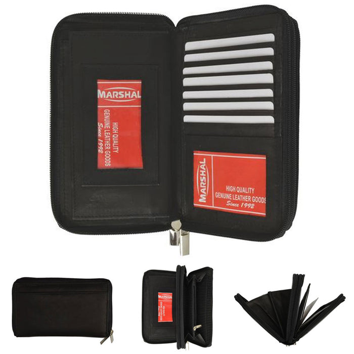 Womens Leather Wallet Lady Zipper Clutch Coin Phone Purse Credit Cards Holder !