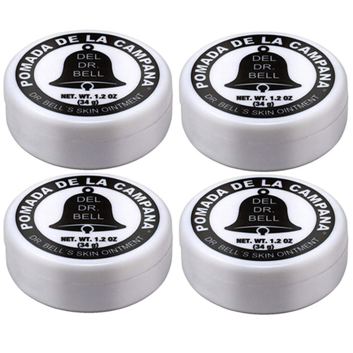 4 Pc Dr. Bells Skin Pomade Pomada De La Campana Ointment Skincare Cream 1.2oz
