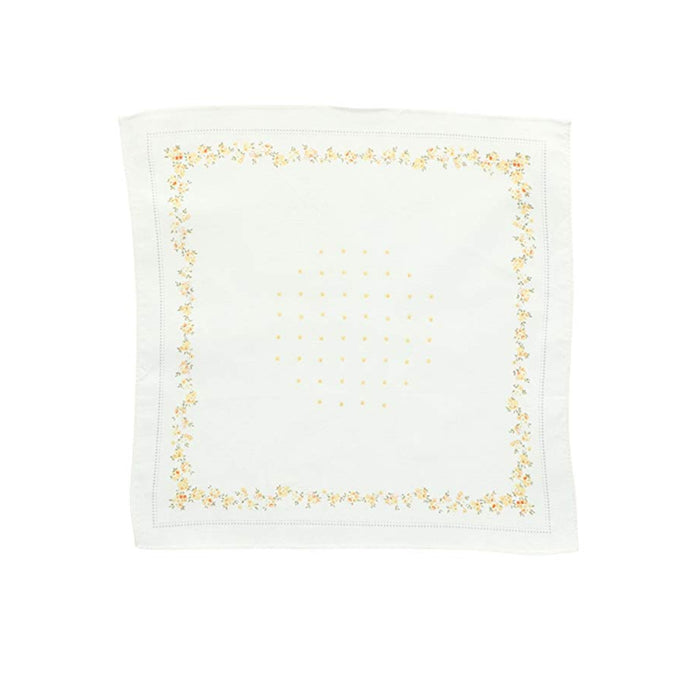 6 X Womens Handkerchiefs 100% Cotton Pocket Solid Fancy Ladies Suit Hankie Set