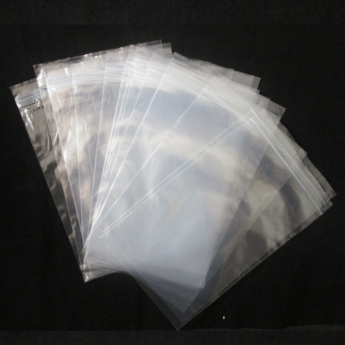 600 Clear Baggies Reclosable Zipper Lock Plastic Bags Poly Jewelry Assorted Size