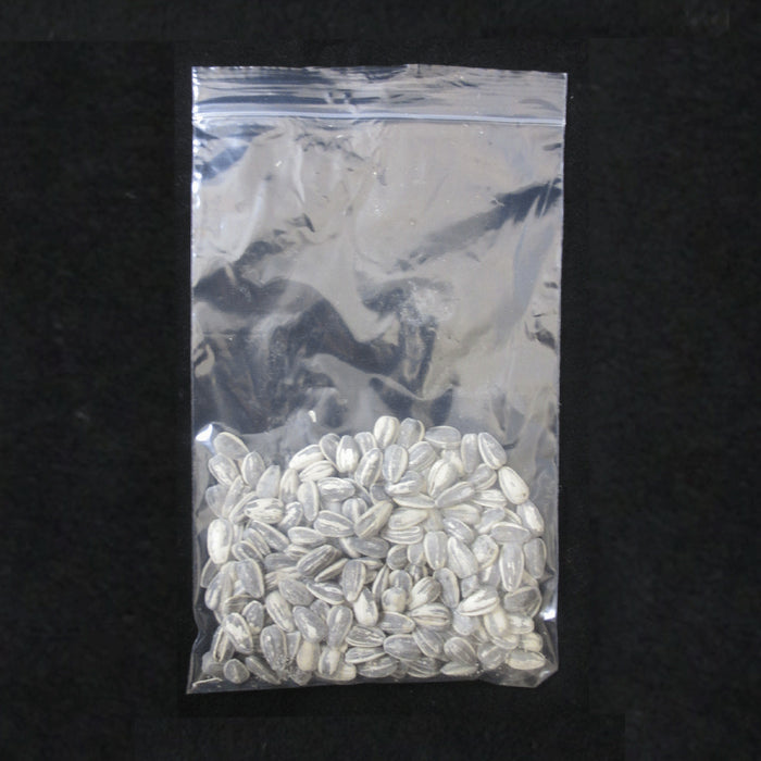 50 Pc Bag Plastic Clear Assorted Size Reclosable Poly Reusable Baggies