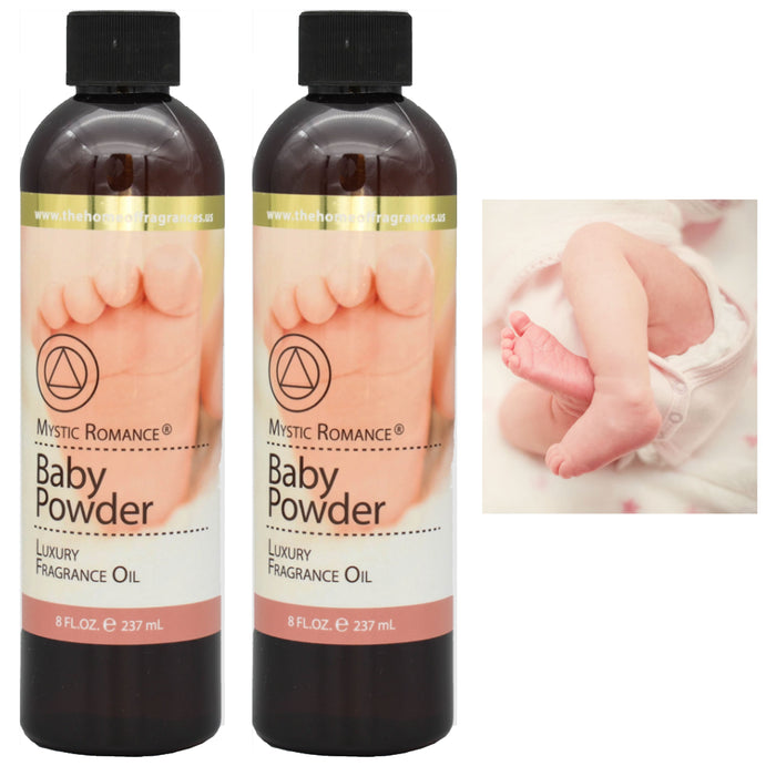 2 Baby Powder Fragrance Oils Premium Grade Scented Oil Aromatherapy Lasting 8oz