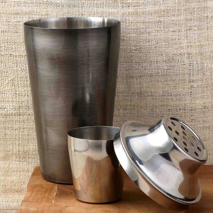 25oz Cocktail Shaker Bartender Stainless Steel Martini Mixer Liquor Pourer Bar