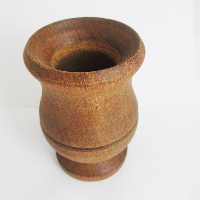 ARGENTINA MATE GOURD CUP ALGARROBO YERBA TEA BOMBILLA DETOX HERBAL DRINK 7740