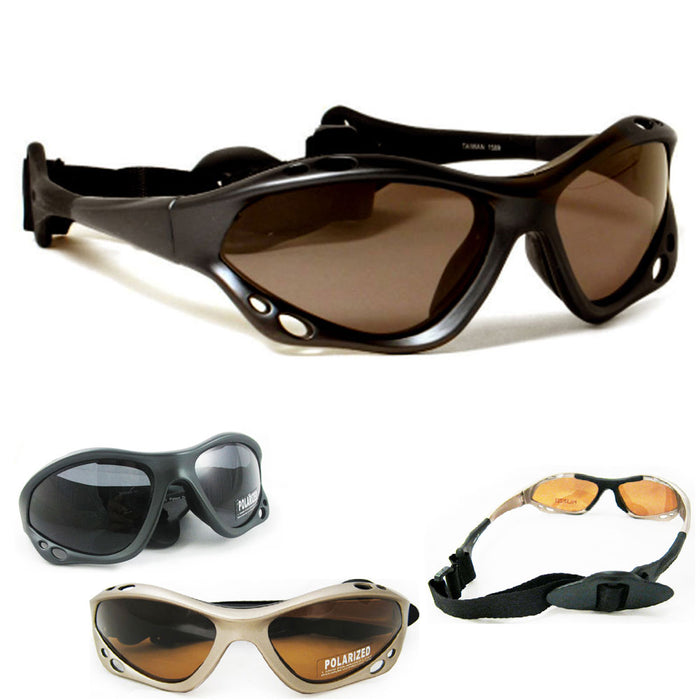 3 Kiteboarding Polarized Sunglasses Headband Water Sports Kitesurfing Designer