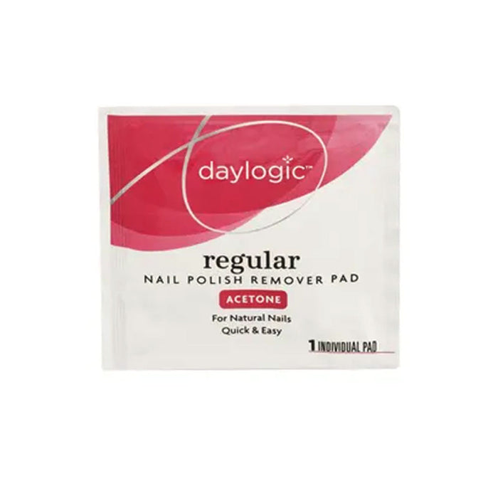 25 Pc Nail Polish Remover Pads Fingernails Acetone Wipes Individually Wrapped