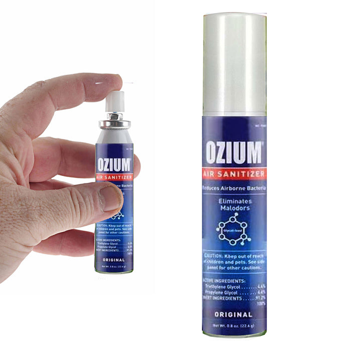 2 Ozium Air Sanitizer Freshener Odor Eliminator Original Scent Fragrance 0.08oz