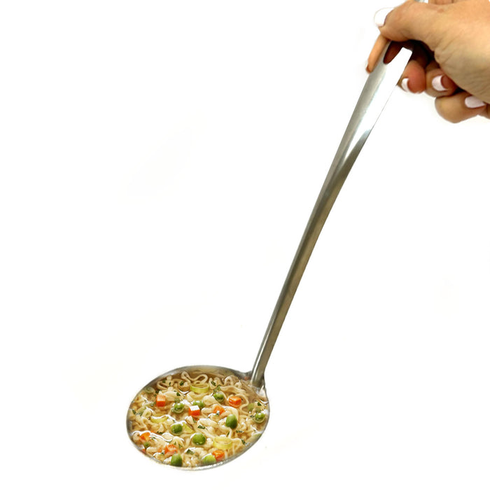 4pc Stainless Steel Serving Ladle Spoon Cooking Utensil Kitchen Tool Soup Strain