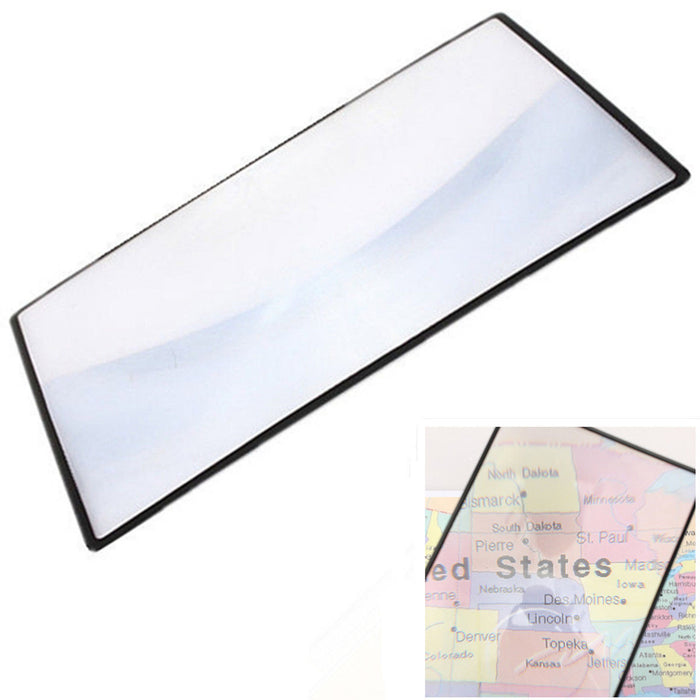 Full Page Magnifying Sheet 3X Fresnel Lens 300% Magnification Reading Vision Aid