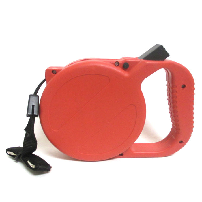 25 FT AUTO RETRACTABLE DOG LEASH WITH STOP LOCK LEADS DOGS UP TO 45 LBS NIP NEW