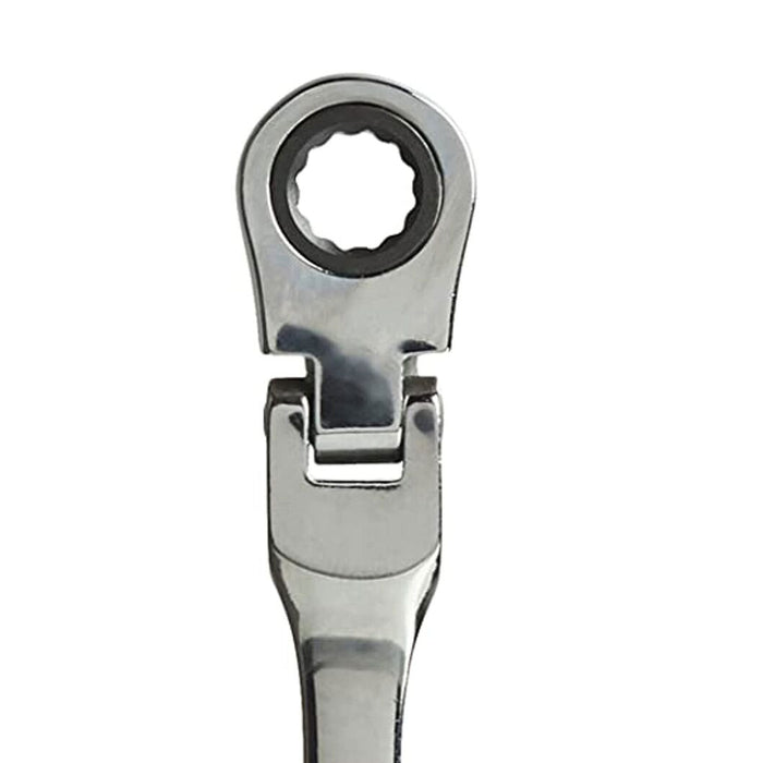 2 Flexible Head Wrench Ratcheting Pivoting Ratchet Combination Hand Tools 5/16"