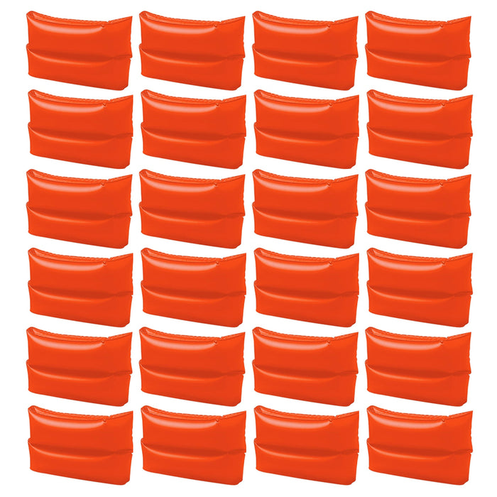 12 Pairs Large Inflatable Arm Bands Kids Swim Floaties Float Wings Pool Beach