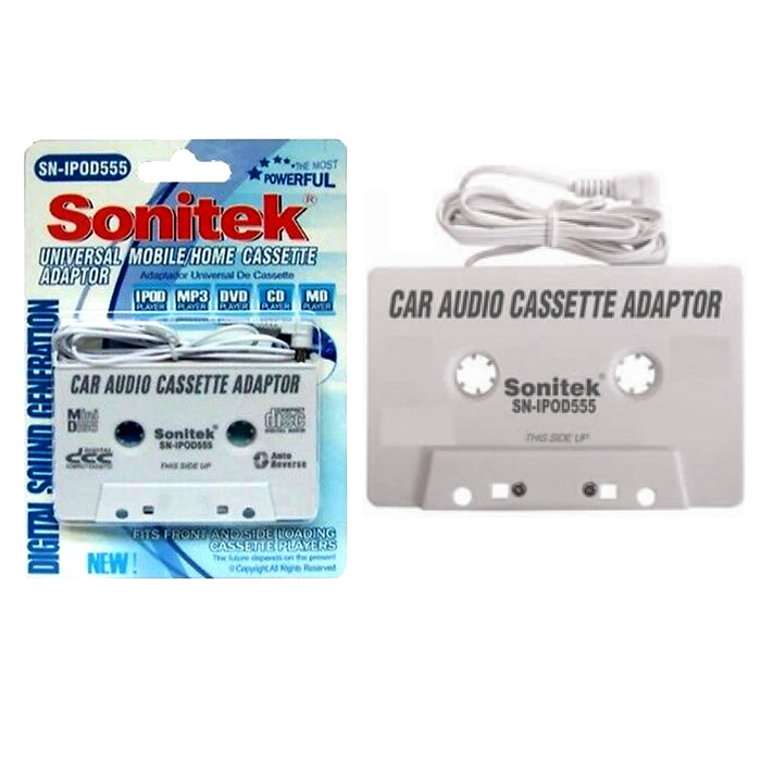 CAR AUDIO CASSETTE TAPE DECK ADAPTER ADAPTOR 4ALL IPOD MP3 CD IPOD IPHONE 3G 4G