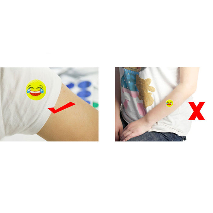 18 Pc Emoji Mosquito Patch Baby Repellent Sticker Protect Kids Natural Non Toxic