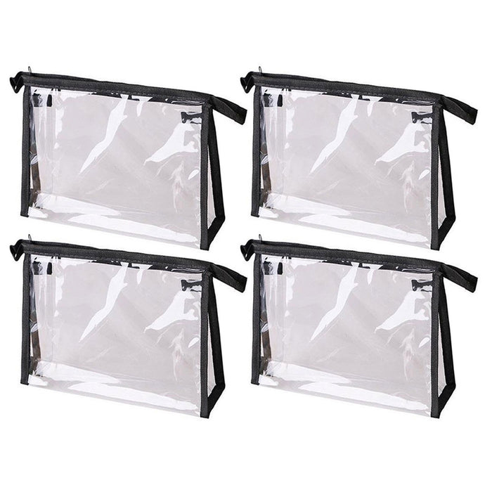 4 Pc Multifunction Cosmetic Bag Makeup Case Pouch Toiletry Wash Organizer Travel