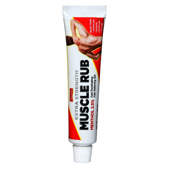2 Pk Menthol Analgesic Gel Muscle Rub Joint Arthritis Pain Relief Cream 1.5oz