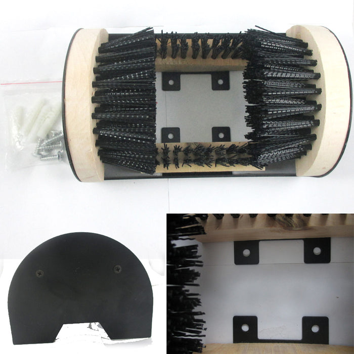 Boot Scrubber Cleaner Brush Shoe Sneaker Scraper Mud Dirt Outdoor Floor Mat