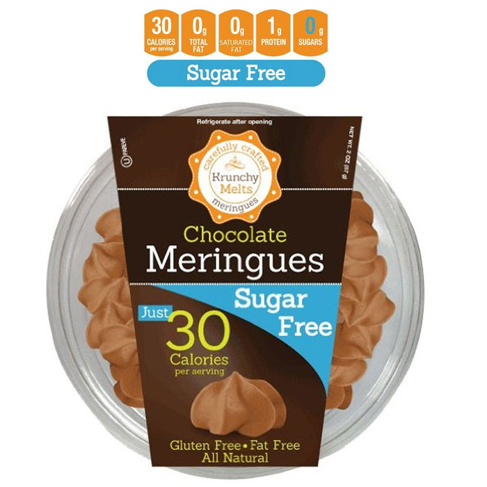2 Boxes Chocolate Meringues Cookies Gluten Fat Sugar Free Kosher Sweets Snacks