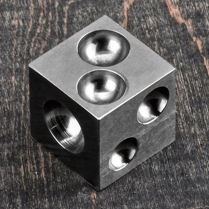 1 Dapping Block Doming Punch Metal Forming Steel Cavities Jewelry Metalsmith New