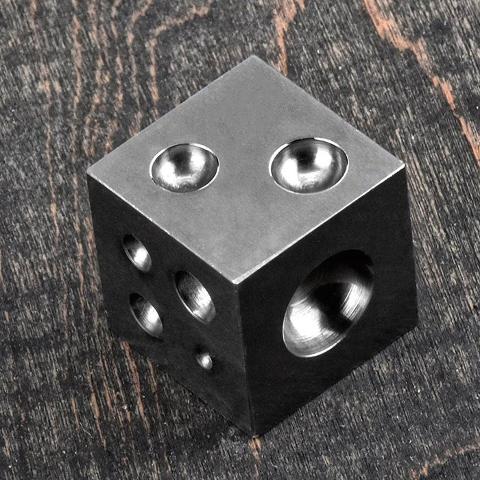 1 Dapping Block Doming Punch Metal Forming Steel Cavities Jewelry Metalsmith New