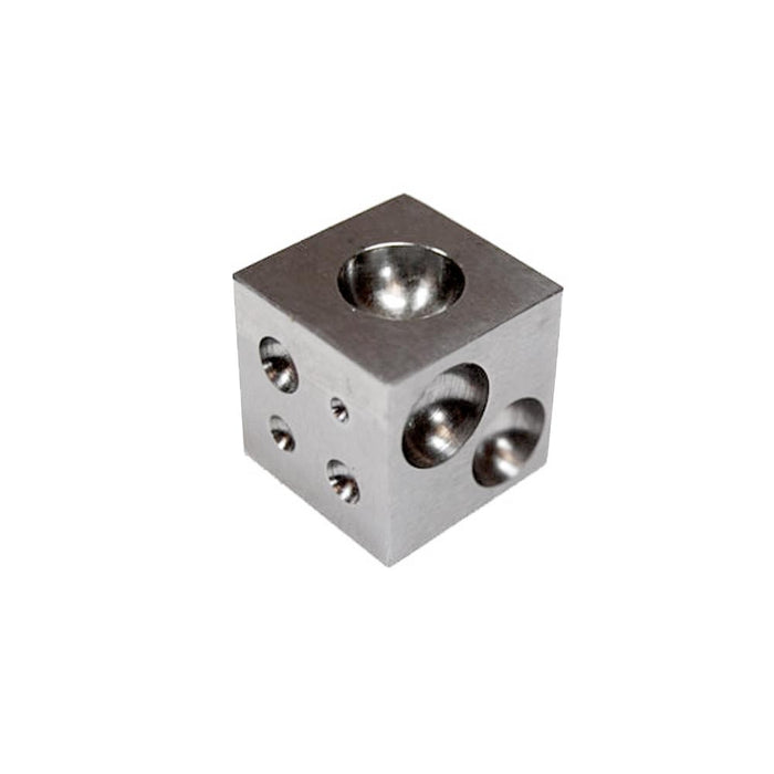 1 Dapping Block Doming Punch Metal Forming Steel Cavities Jewelry Metalsmith New