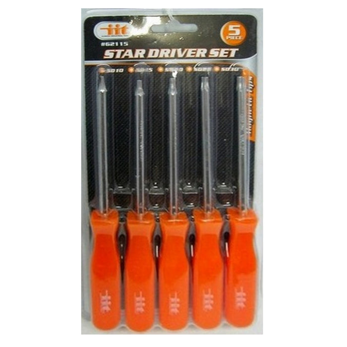 5 Piece Torx Screwdriver Set Star Driver Precision Magnetic Tip