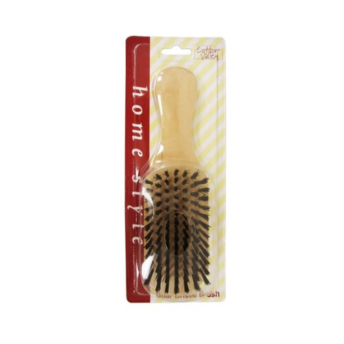 2 Men Hair Brush Boar Bristle Beard Mustache Comb Military Hard Wood Handle Palm