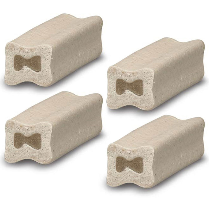 4 Bacon Flavor Bone Dog Treat Puppy Pet Filled Biscuit Doggie Snack Cookie 2.8oz
