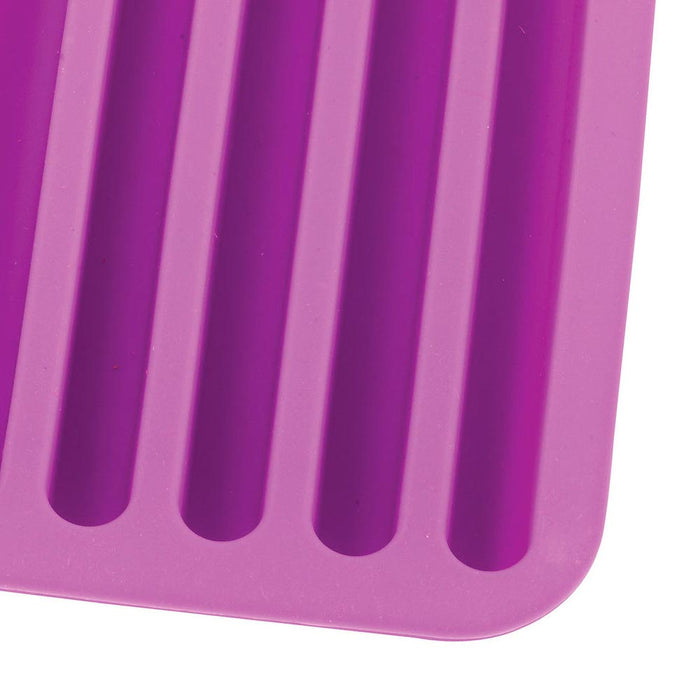2 Ice Maker Stick Tray Water Drink Sport Bottle Tube Silicone Chocolate Mold New