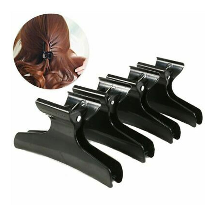 8pc Hairdressing Pins Salon Style Butterfly Hair Clips Part Sectioning Accessory